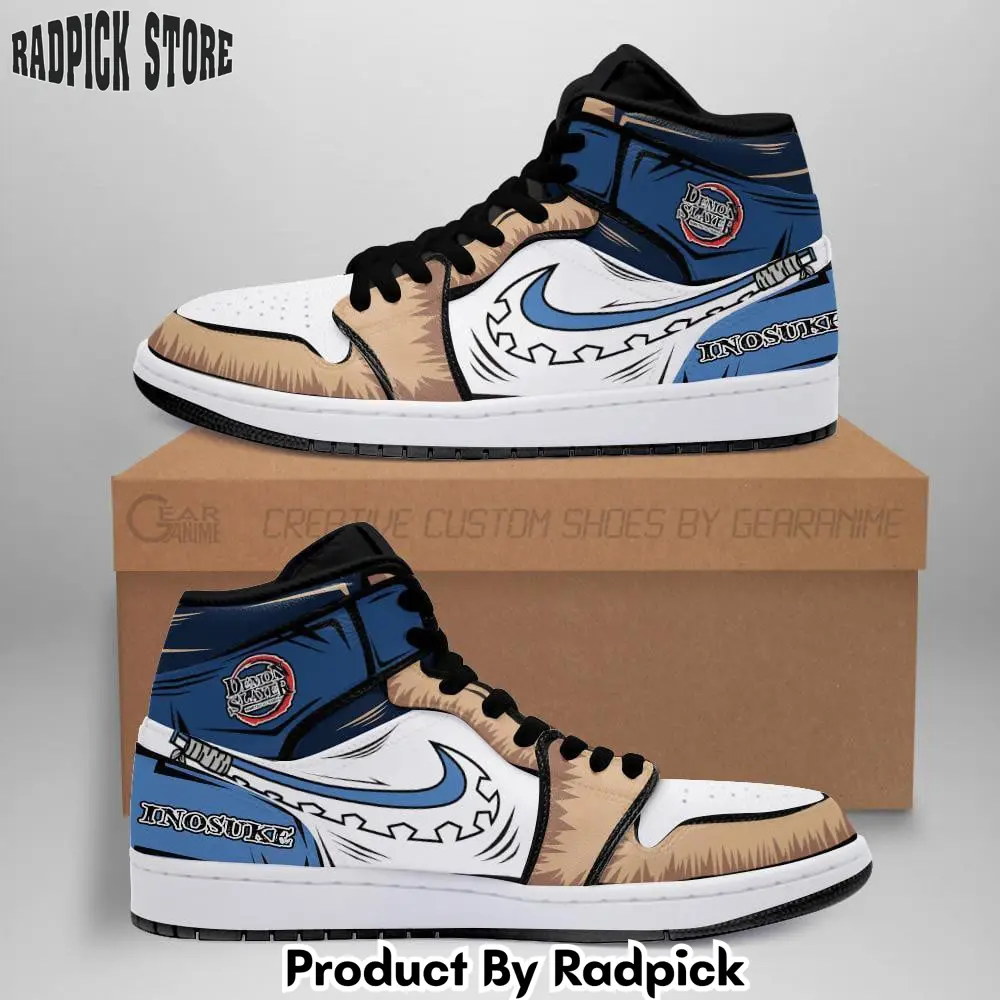 Inosuke air jordan high top sneakers custom blade  rp0250946